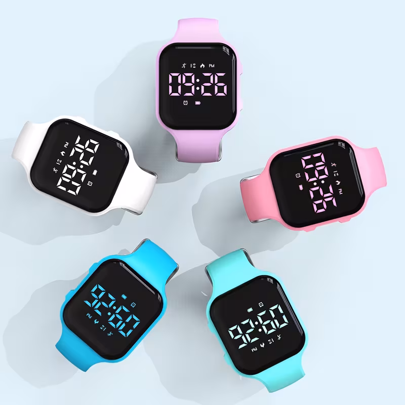 y Rechargeable LED Fitness Tracker Watch - Image 6