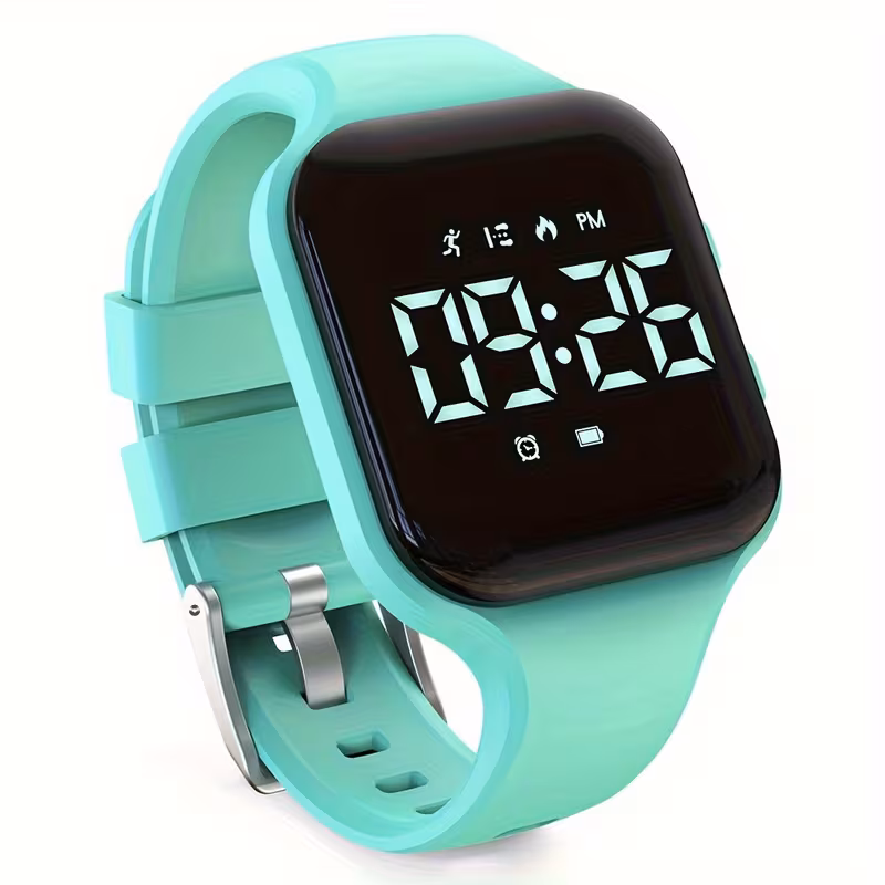 y Rechargeable LED Fitness Tracker Watch - Image 3