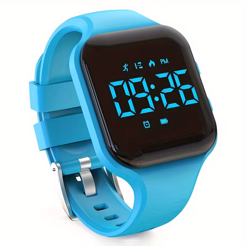 y Rechargeable LED Fitness Tracker Watch - Image 4